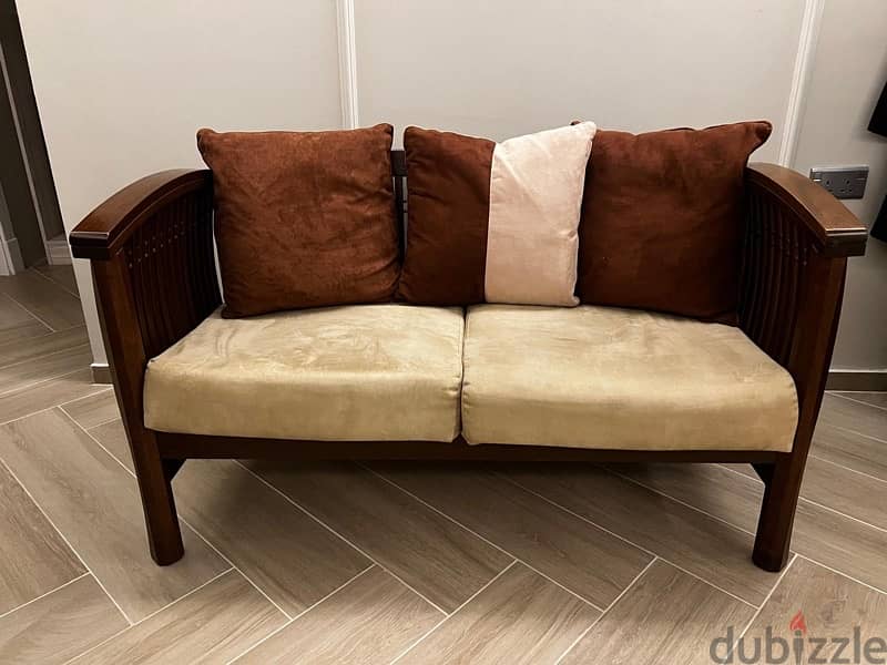 small sofa with bench chair 7