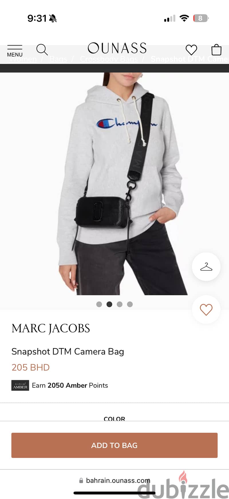 Marc Jacobs Snapshot bag DTM Black Leather 5