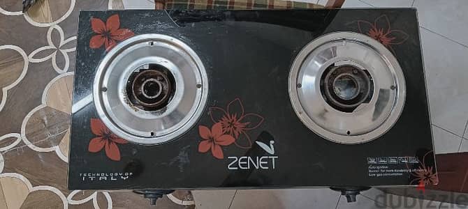 Used Zenet Gas Stove for Urgent Sale - BHD 13