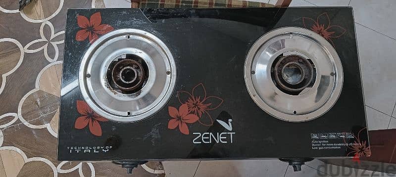 Used Zenet Gas Stove for Urgent Sale - BHD 13 0