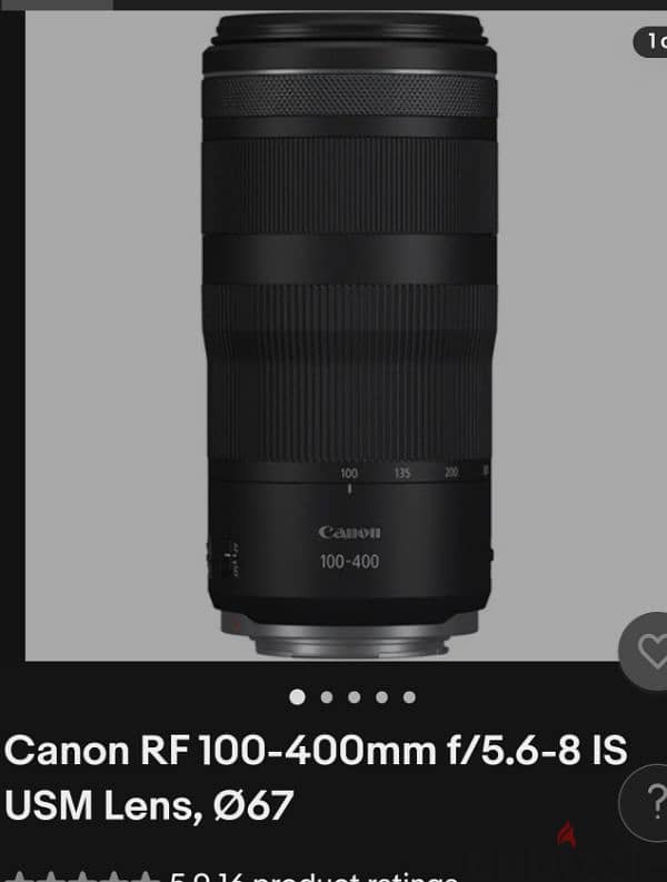 I need Canon Rf lens 0