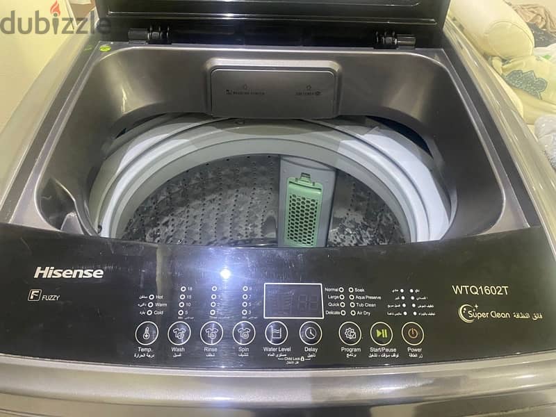 hisense washing machine 16 kg capacity 7