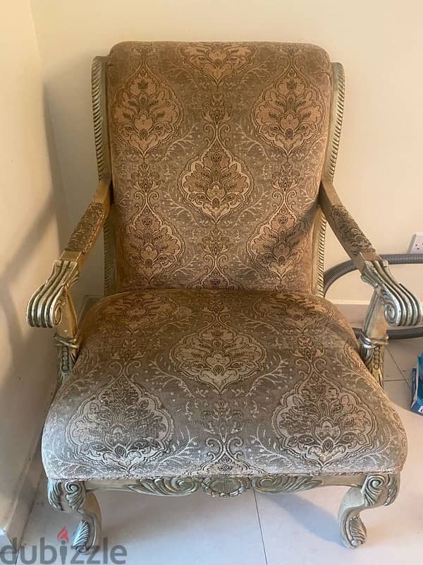 victorian style armchair (set of 2) 0