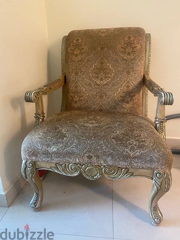 victorian style armchair (set of 2) 2