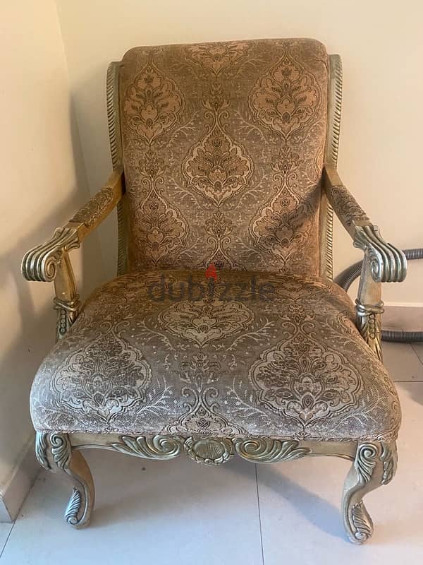 victorian style armchair (set of 2) 3