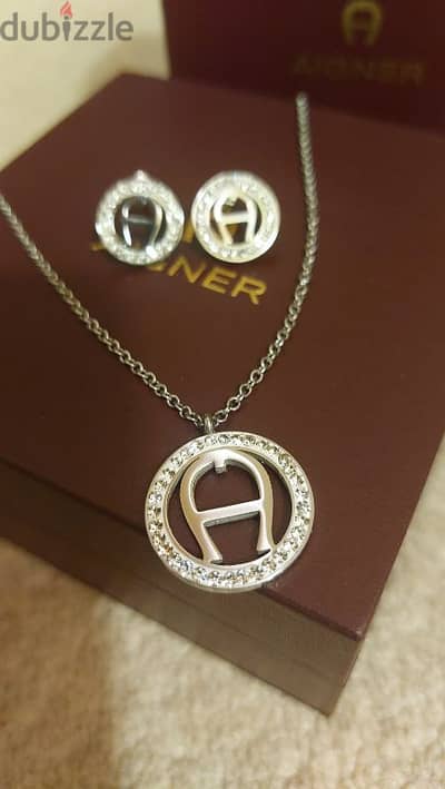 Aigner Necklace and Earrings