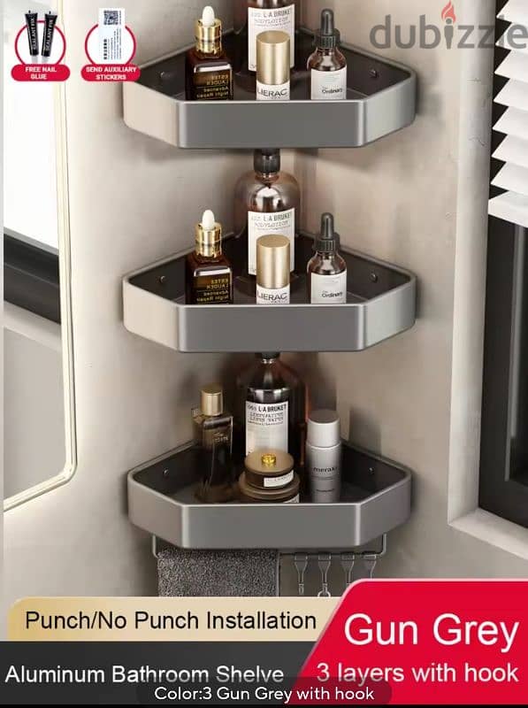 Decoration: Clocks & Bathroom Shelf 2