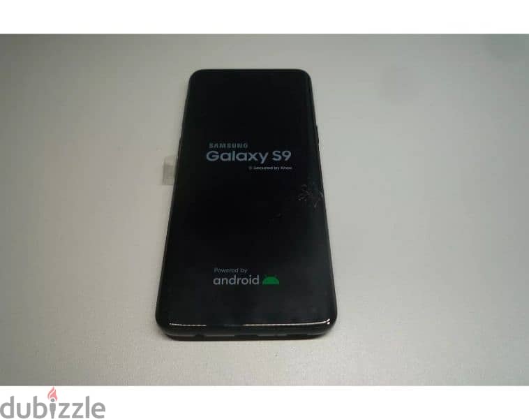 Samsung S9 Dual SIM very good battery performance only screen crack 1