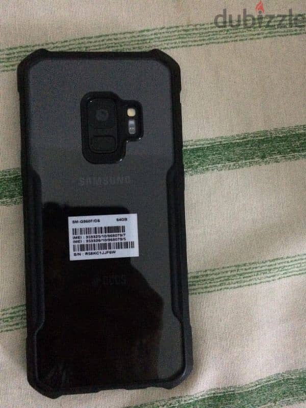 Samsung S9 Dual SIM very good battery performance only screen crack 2