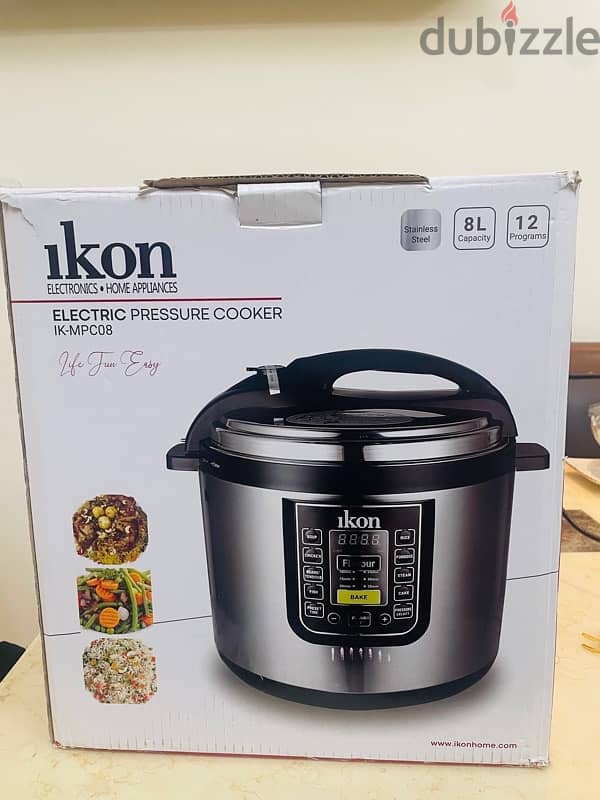 IKON Electric Pressure cooker for Sale ! Like New 1