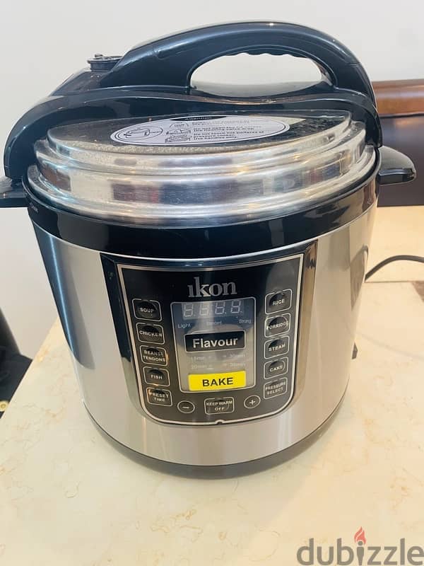 IKON Electric Pressure cooker for Sale ! Like New 3