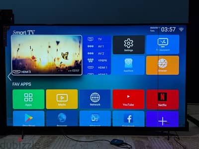 Starsat 75 inch smart 4k Ultra HD LED for sale