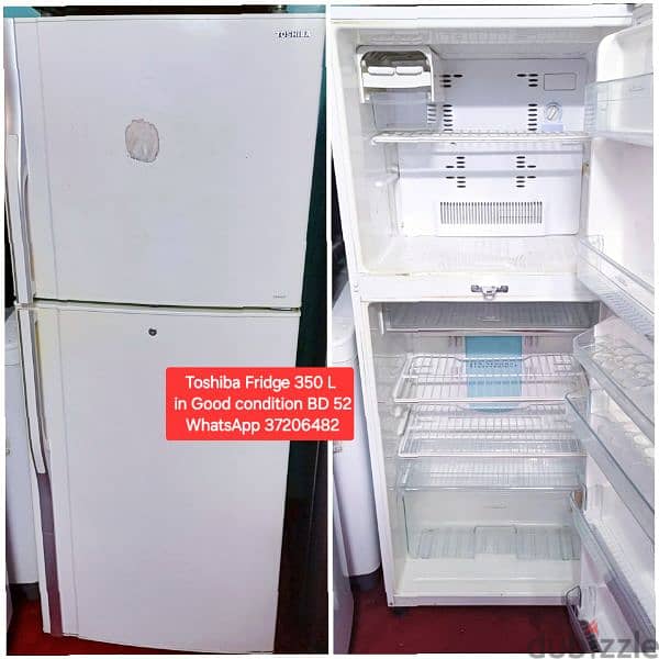 Toshiba 300 L Fridge and other items for sale with Delivery 1