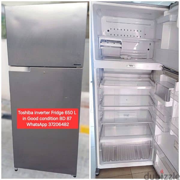 Toshiba 300 L Fridge and other items for sale with Delivery 4