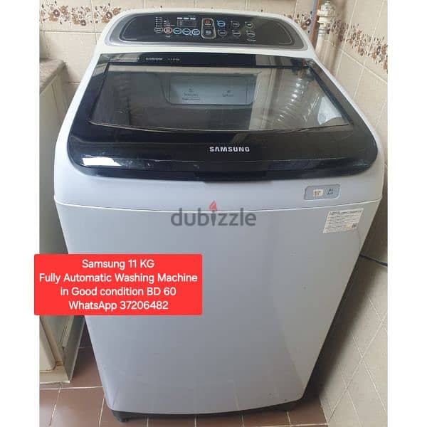 LG 10 KG Fully Automatic Washing Machine and other items for sale 3