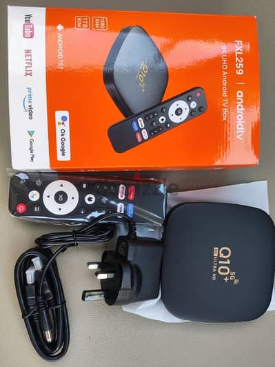 Android TV Box Receiver with 1 Year Subscription