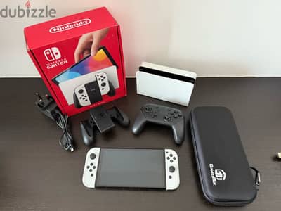 Nintendo Switch - OLED Model White Set