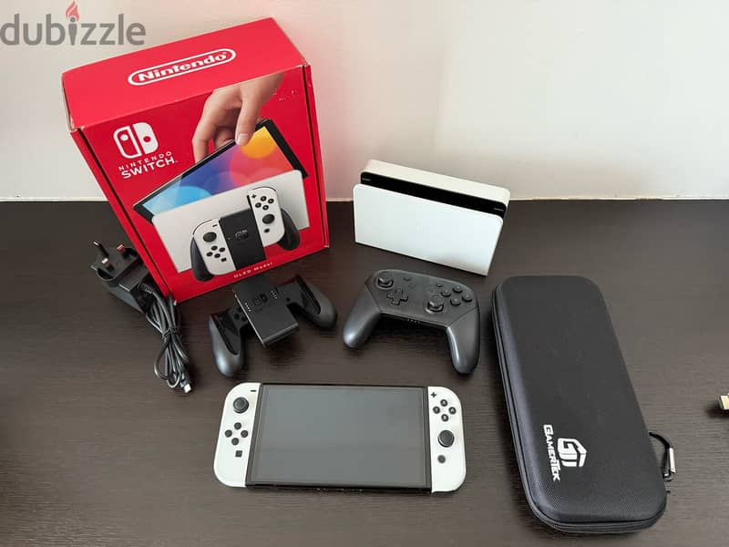 Nintendo Switch - OLED Model White Set 0