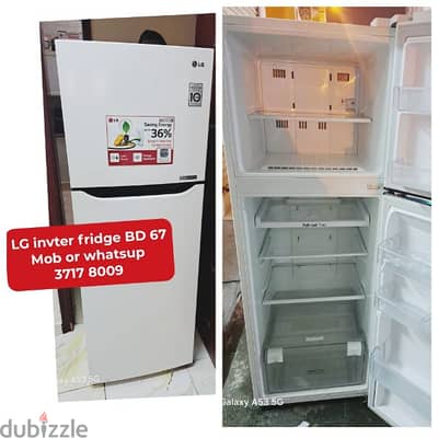 LG invter fridge and other household items for sale with delivery