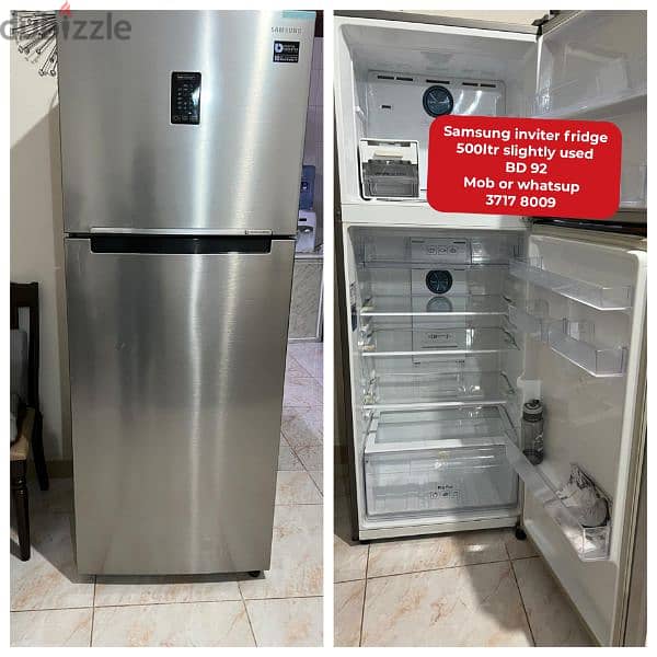 LG invter fridge and other household items for sale with delivery 9