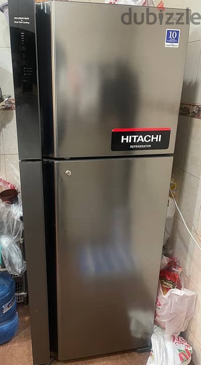 Hitachi 650L Two Door Top Refrigerator