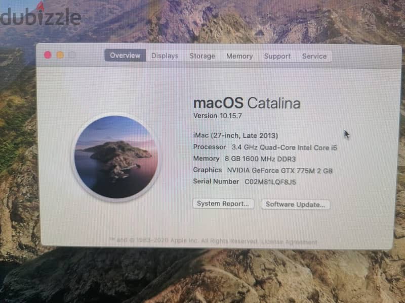 IMAC 27inch Late 2013 0