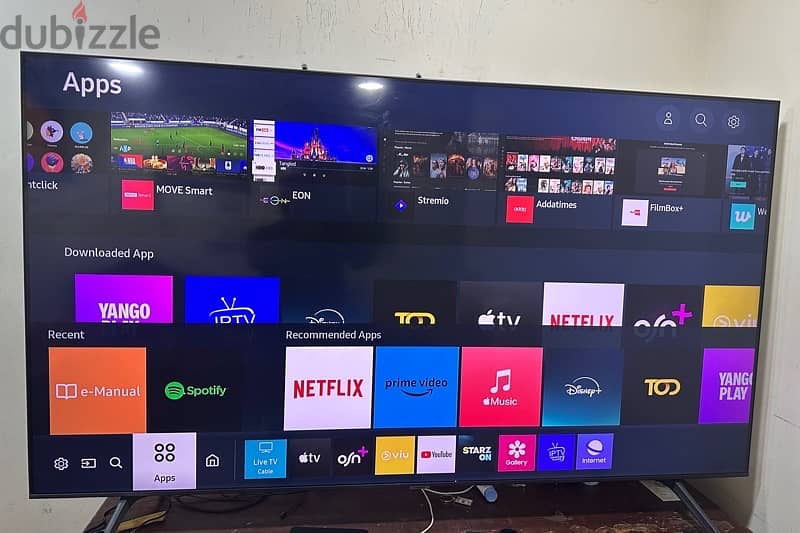 Samsung 55“ inch 4K UHD Samsung smart tv contact Whatsaap 34249696 0