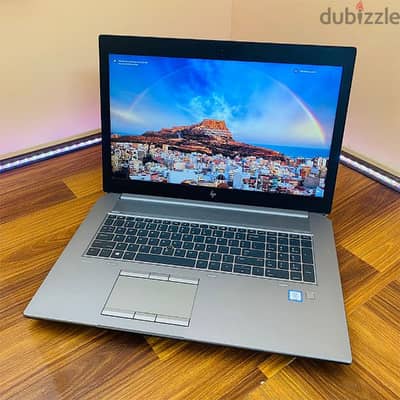 17.3"laptop zbook Core i5 8th Gen Ram 16Gb SSD 500Gb win 10 Office 365