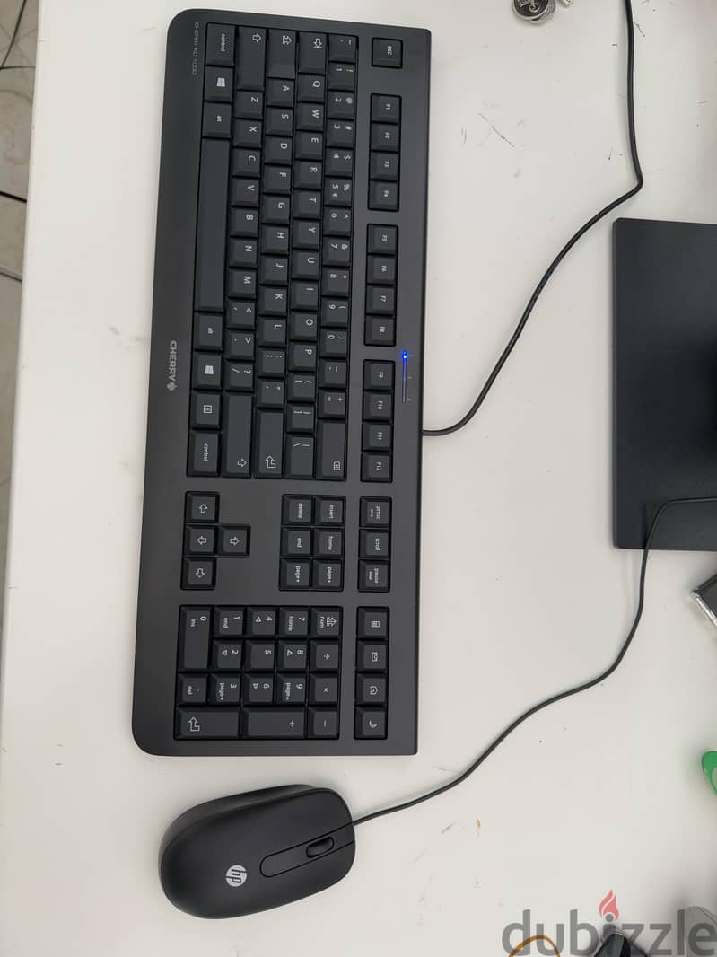 LG 19" LCD monitor along with a Keyboard and Mouse 1