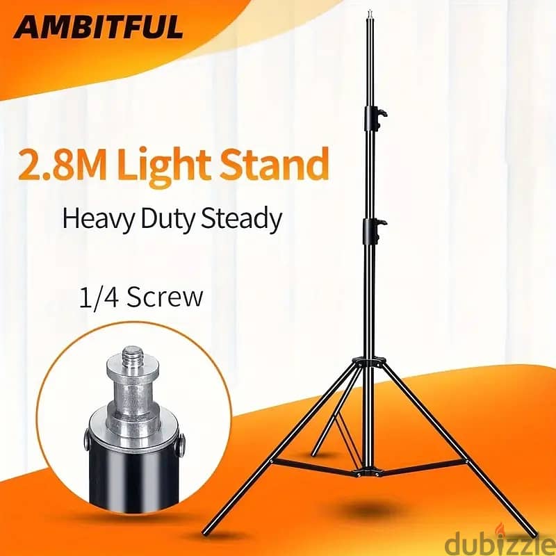 2 Godox heavy duty light stand 4