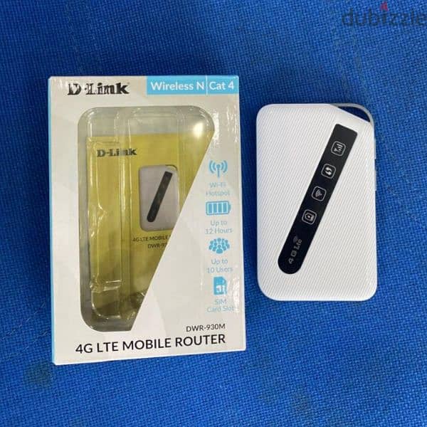 Dlink 4g WiFi pocket router 0