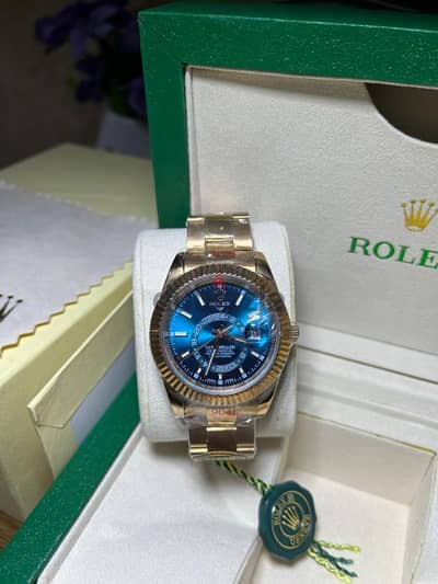 Rolex rose gold sky dweller automatic AAA quality