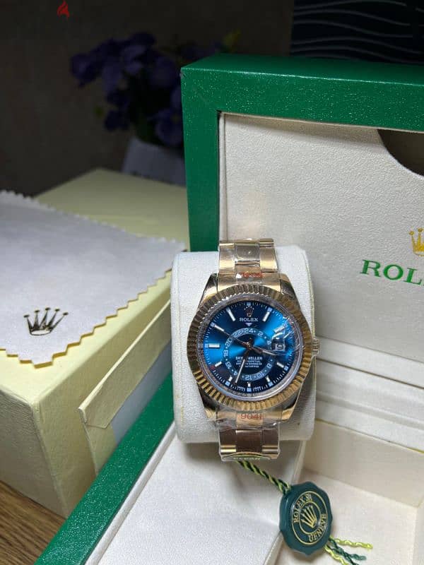 Rolex rose gold sky dweller automatic AAA quality 3