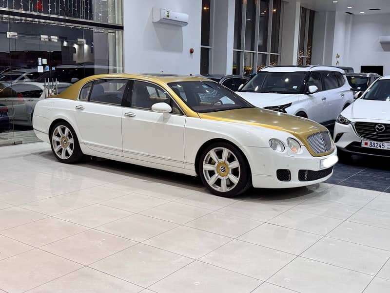 Bentley Continental GT 2008 White & Gold 0