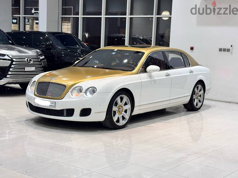 Bentley Continental GT 2008 White & Gold 1