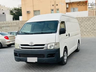 TOYOTA HIACE HIGHOOF 2010 MODEL  WELL MAINTAINED VEHICLE