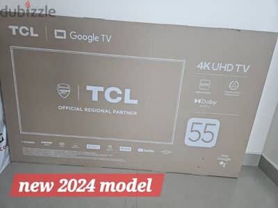 تلفزيون  ذكي فور كيه تي سي ال  TCL 4K G/Smt LED TV 55V6B 55in