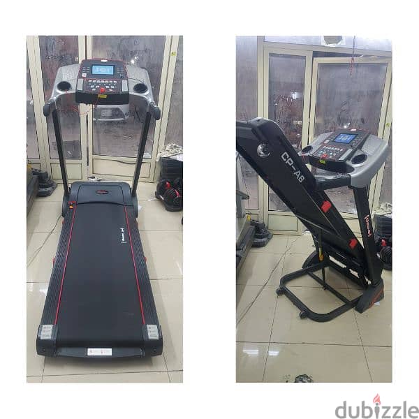 humar brand treadmill for sale 130kg with inclind 3 or 4 time used 0