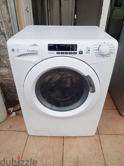 8kg+5kg wash and dryer candy washing machine good condition