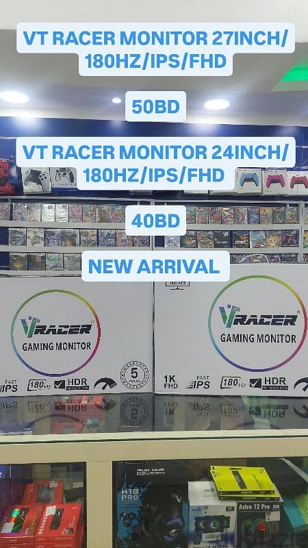 VT RACER MONITOR 27INCH/180HZ/IPS/FHD 0