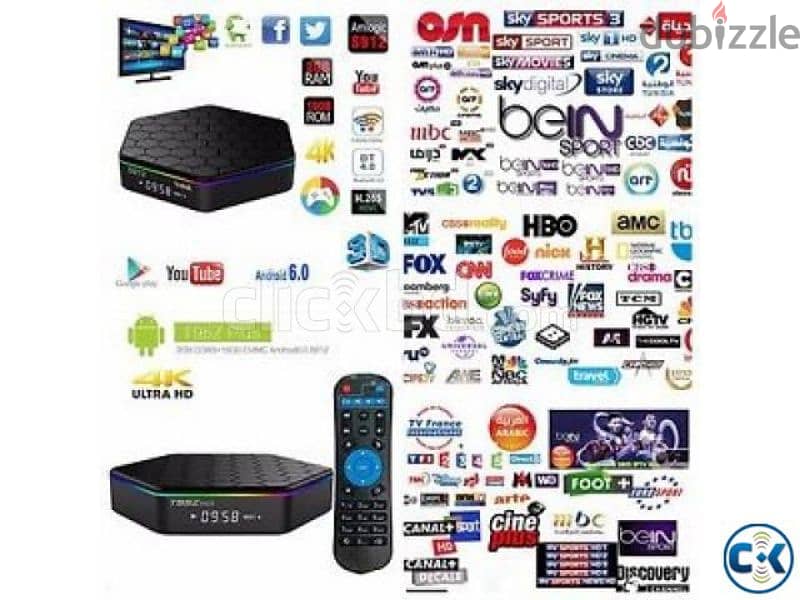 5G Android TV BOX RECIEVER/ALL TV Channels Without Dish/Smart TV BOX 0