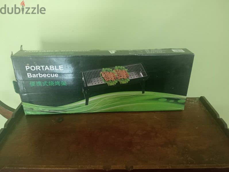 brand new and unboxed portable BBQ 1