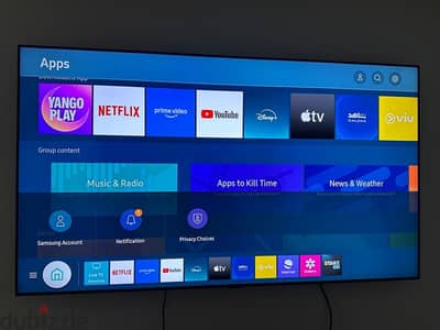 65” inch Samsung 4K UHD smart tv