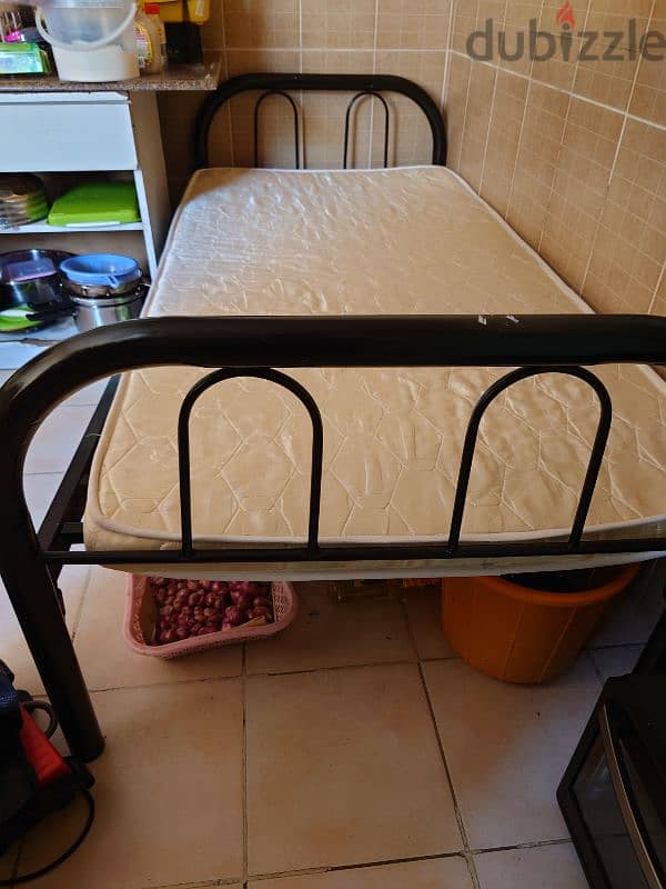 bed+ mattress for sale 0