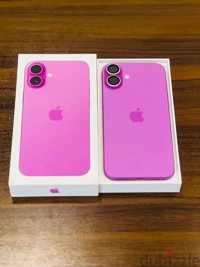 Apple iPhone 16 plus 512GB pink used