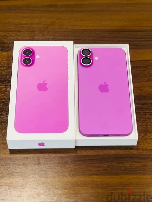 Apple iPhone 16 plus 512GB pink used 0