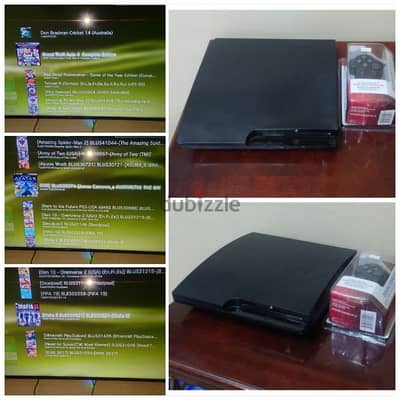 PS3 Slim Model programmed with 15 plus good Games New Gear