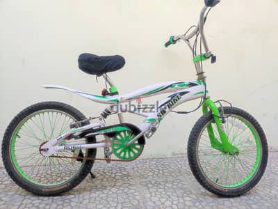 Bicycle with helmet and pump for sale