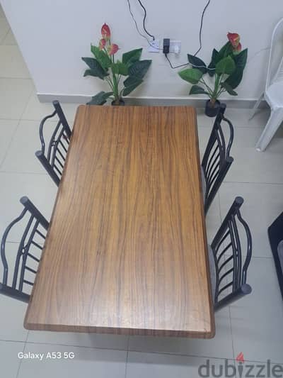 Dining table with 4 chairs