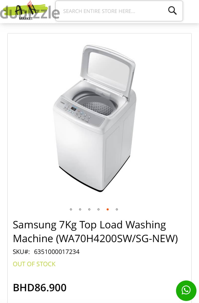 Washing machine 3